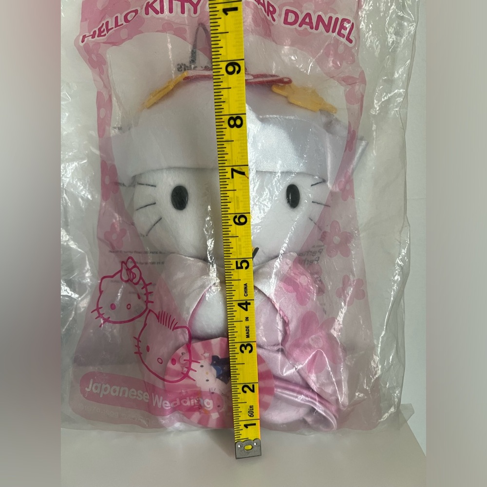 Y2K Hello Kitty and Daniel Japanese Wedding Mcds Plush - Picture 9 of 9